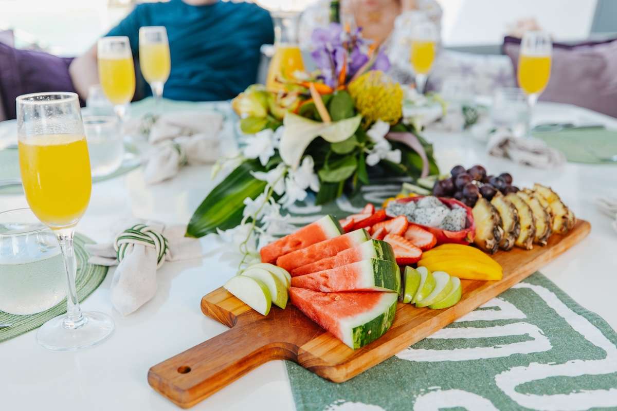 Sample menu image
