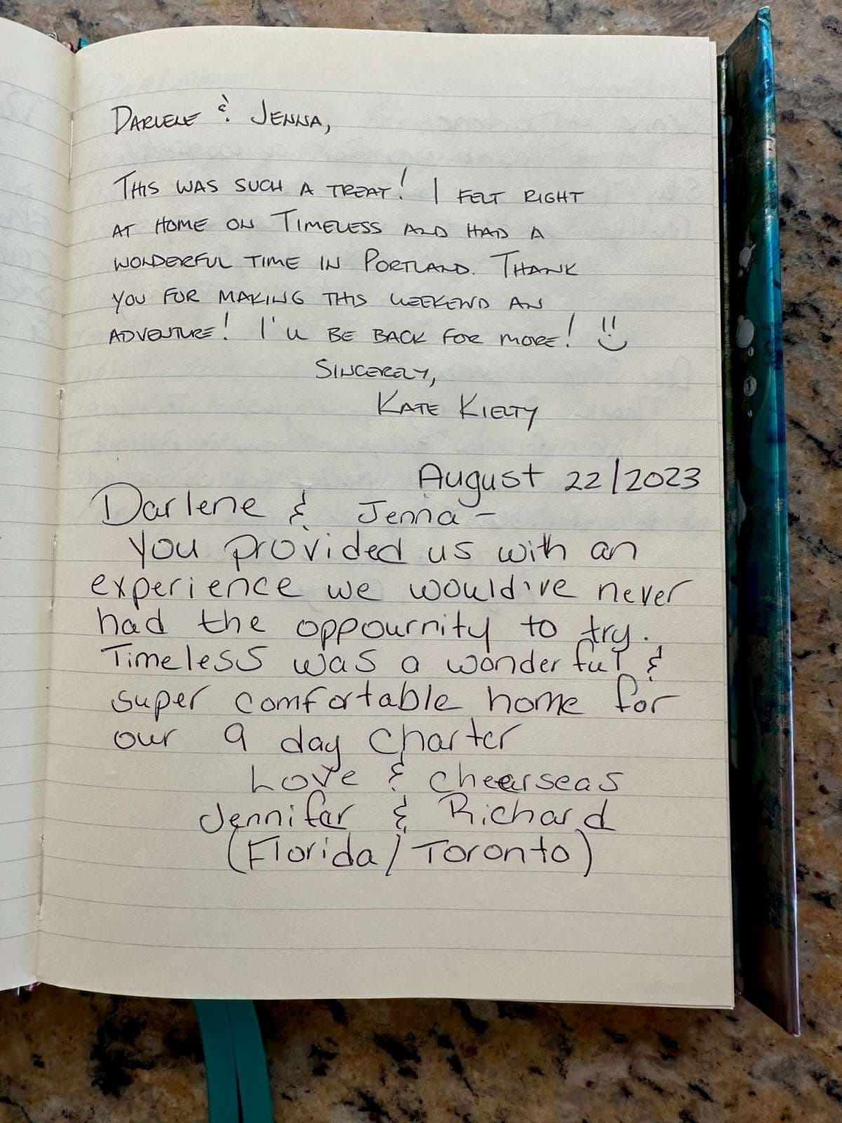 TIMELESS 62 guest review