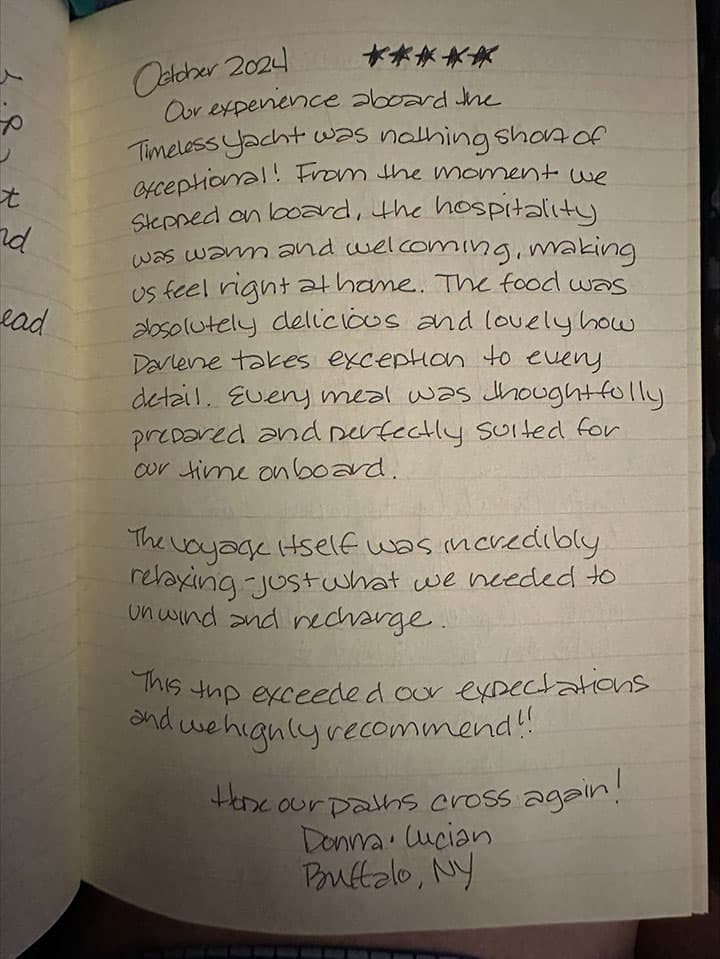 TIMELESS 62 guest review
