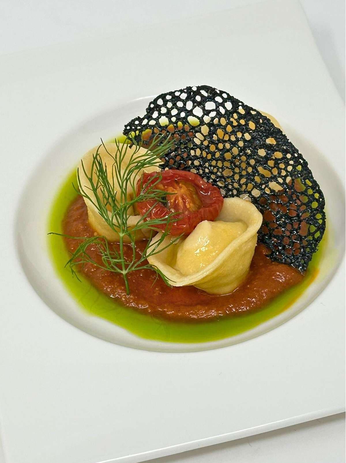 Sample menu image