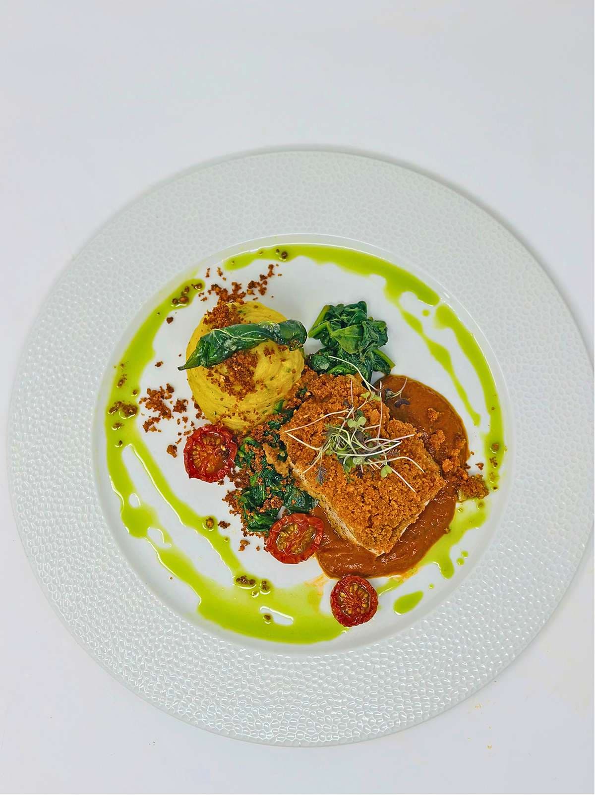 Sample menu image