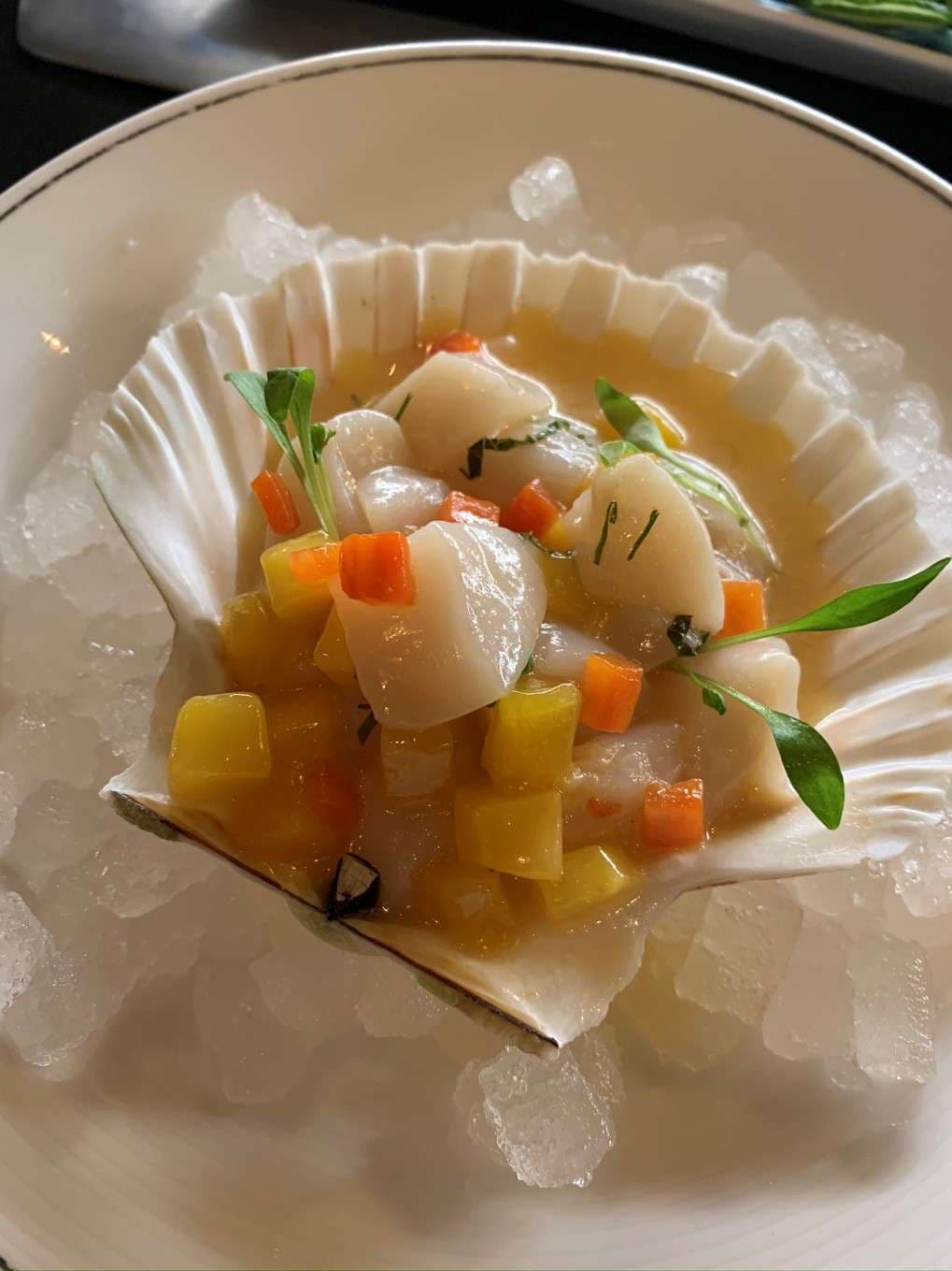 Sample menu image