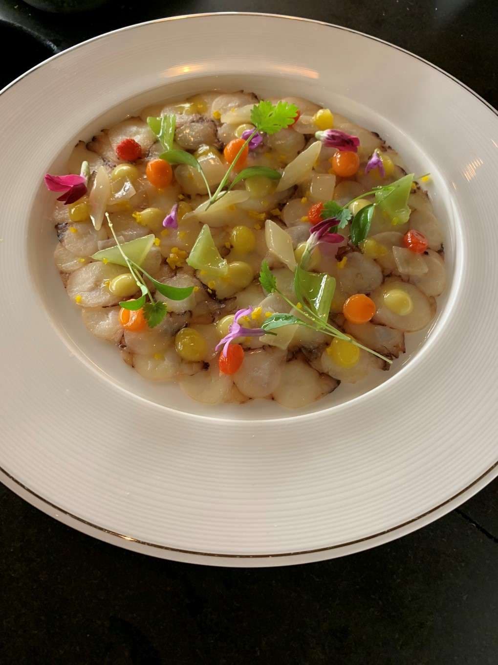 Sample menu image