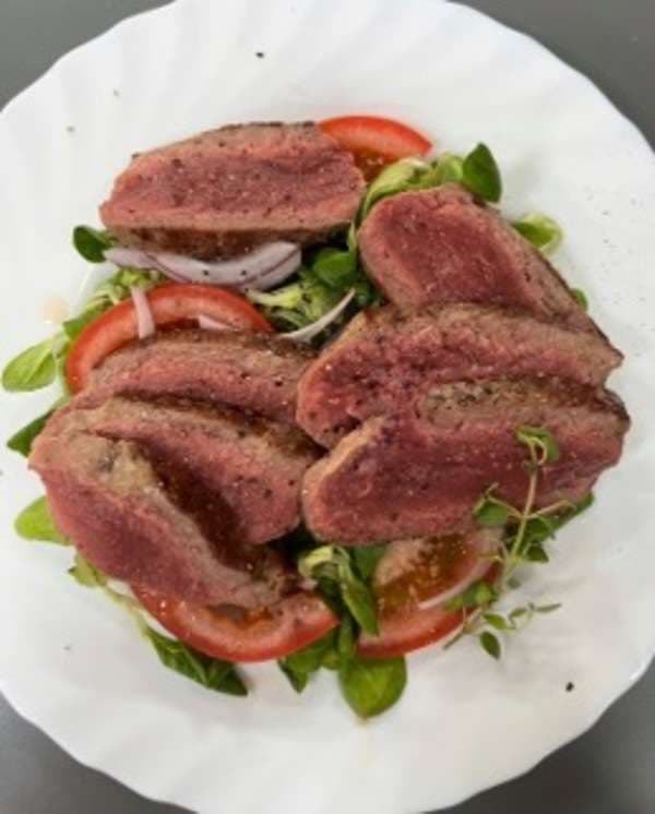 Sample menu image
