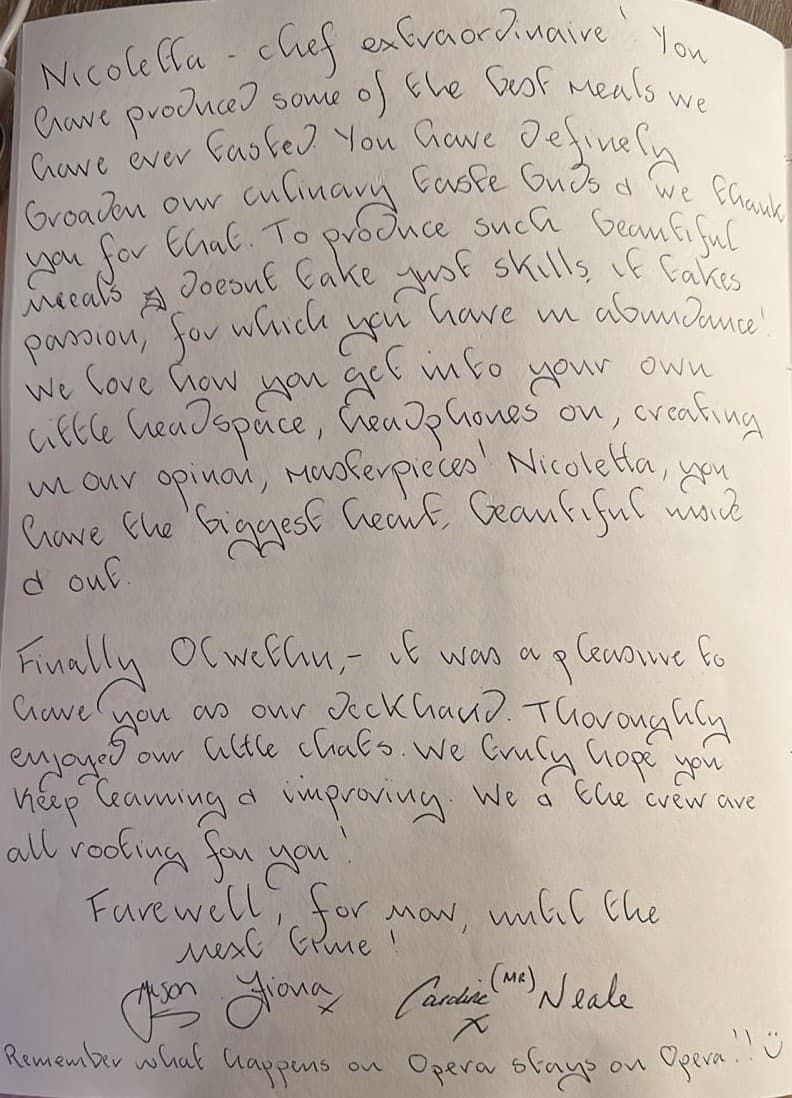 OPERA guest review