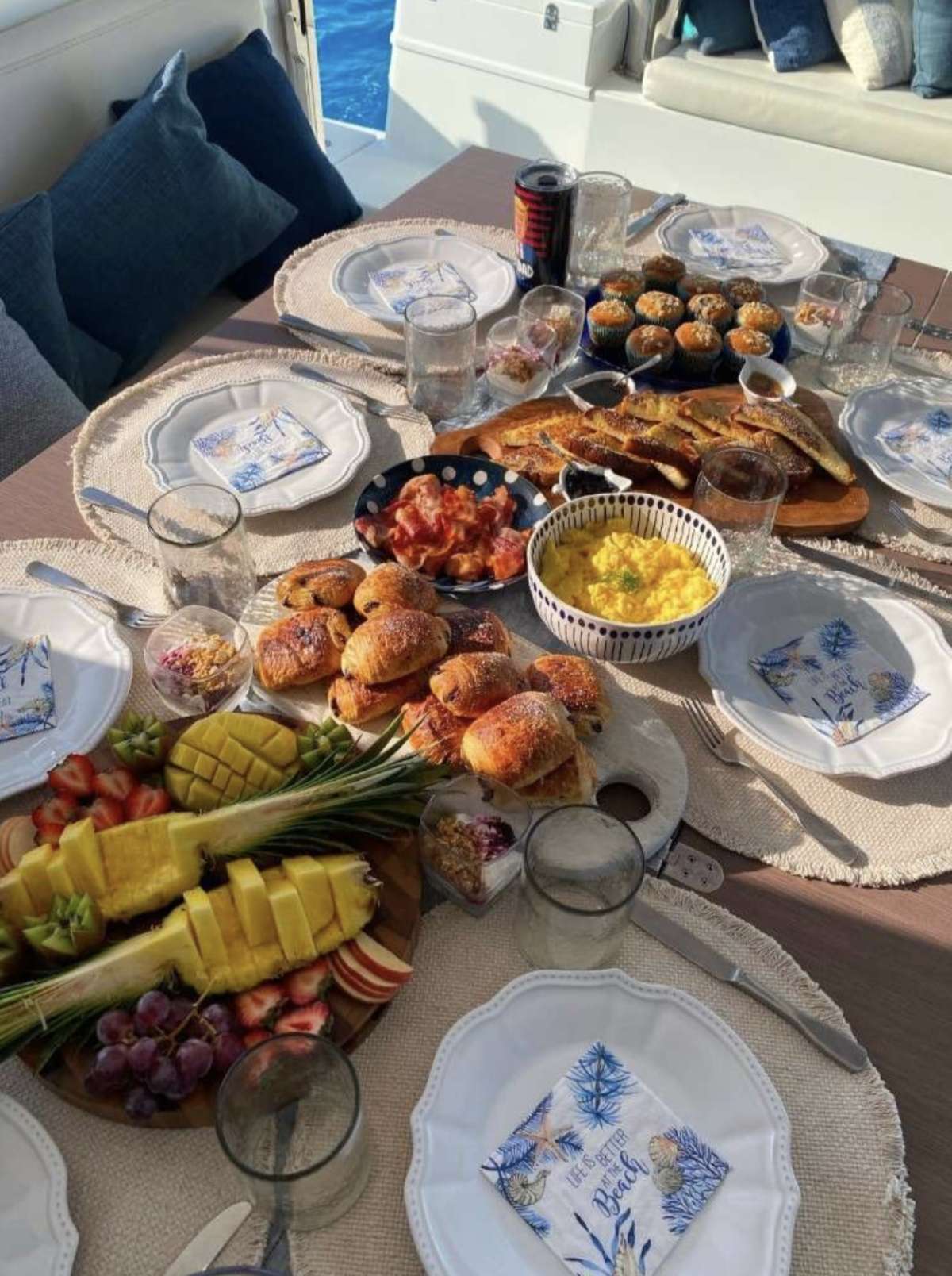 Sample menu image