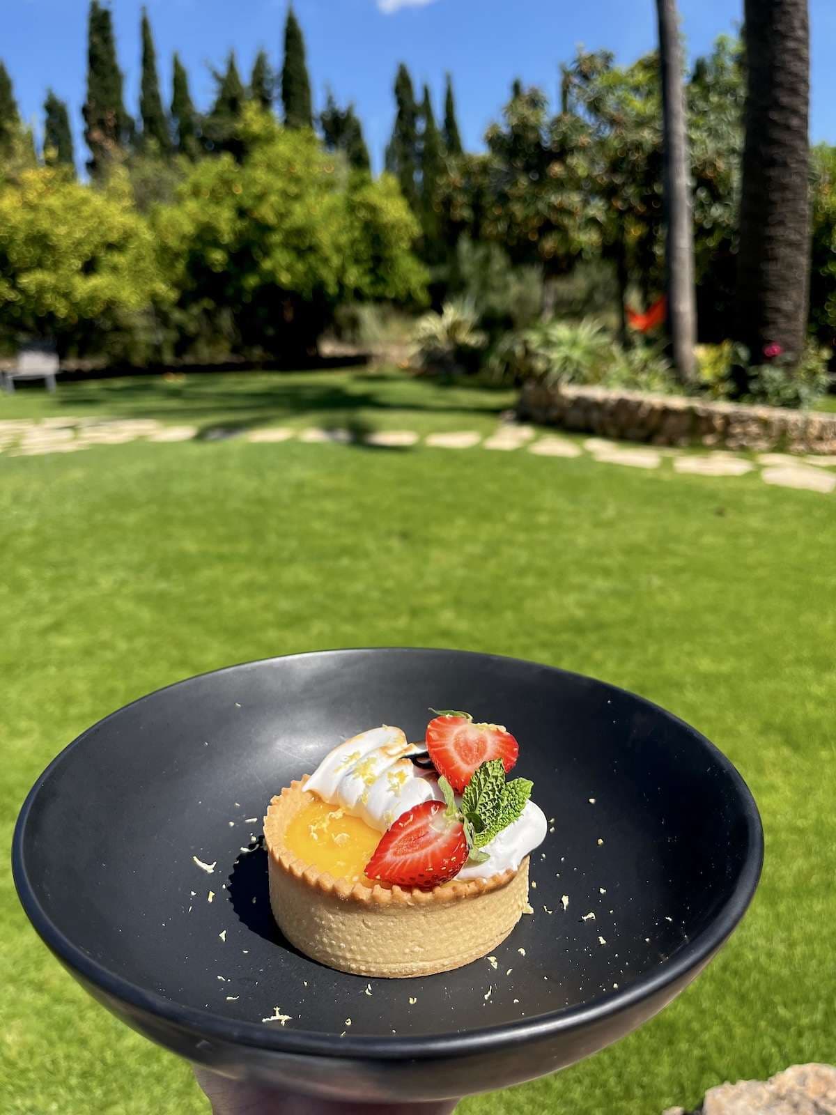 Sample menu image