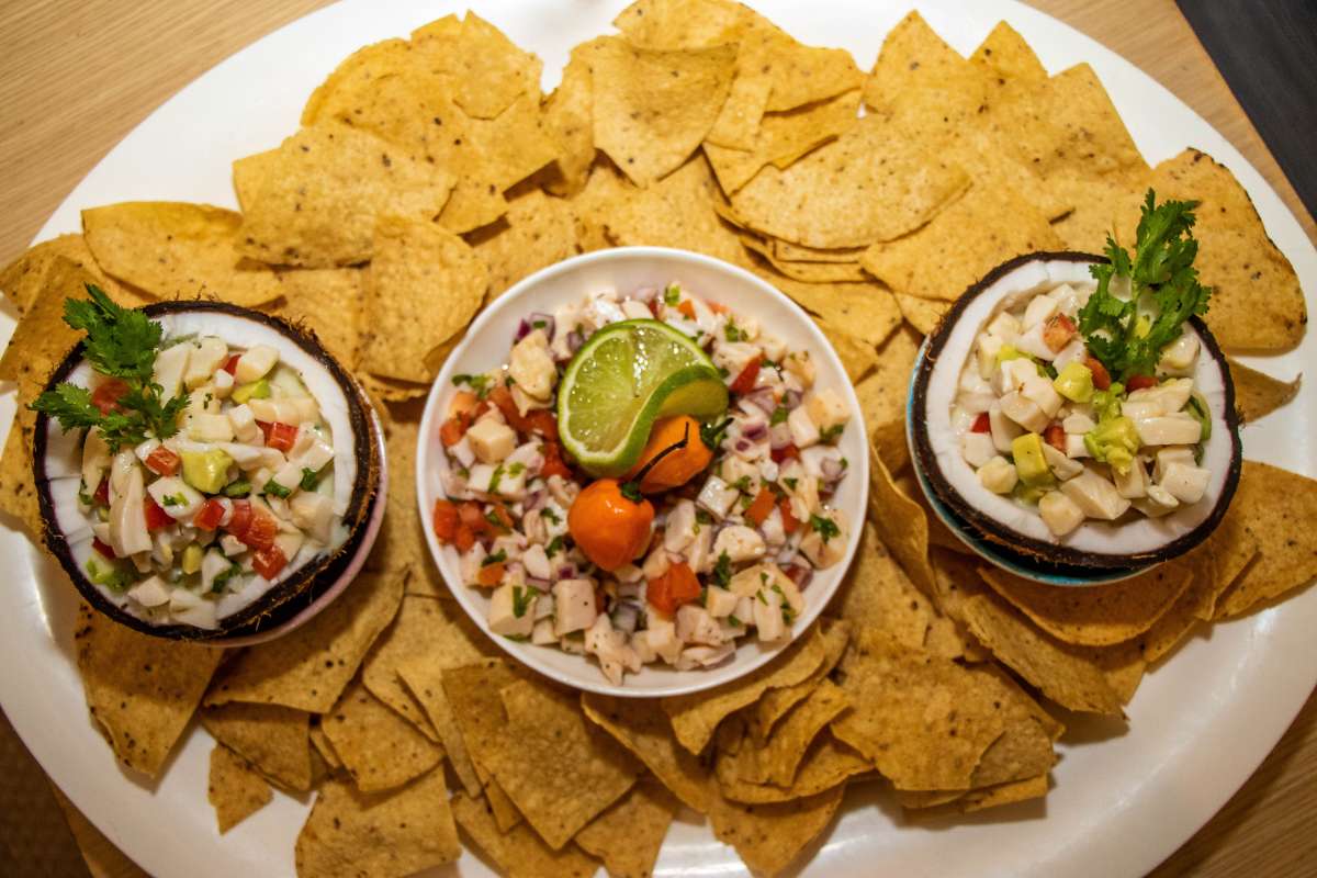 Sample menu image