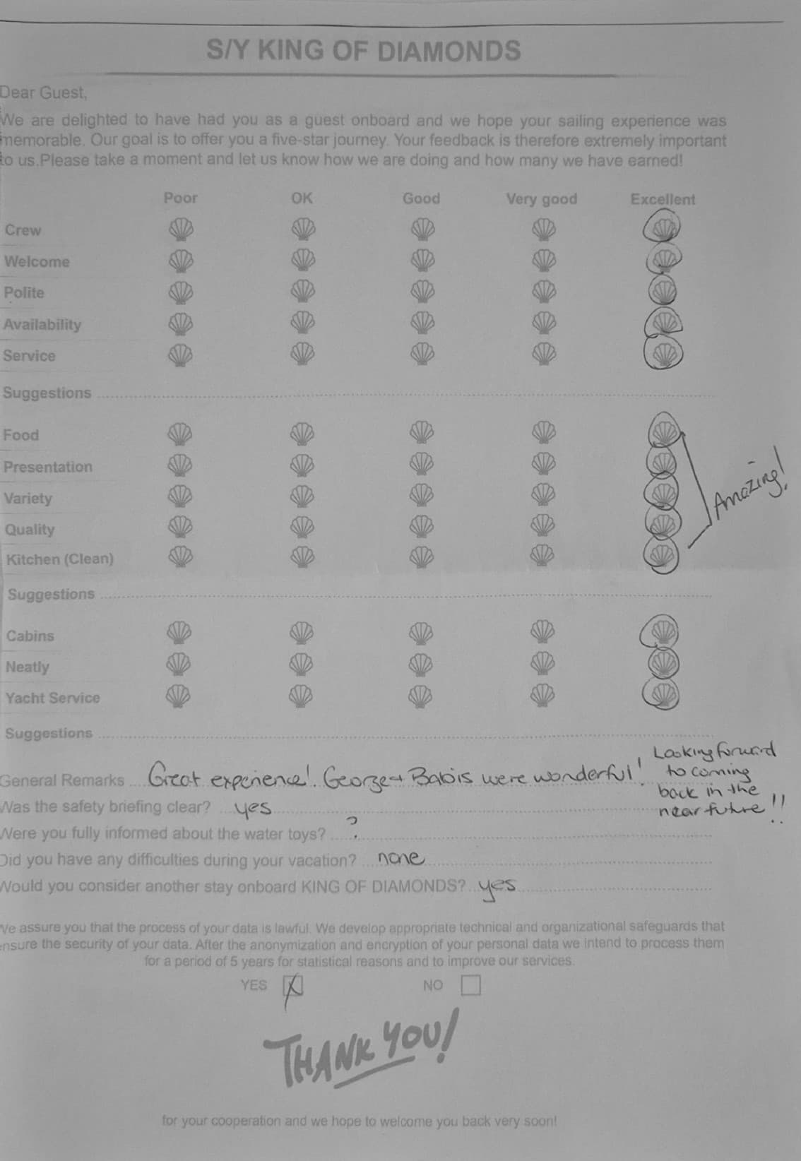 KING OF DIAMONDS guest review