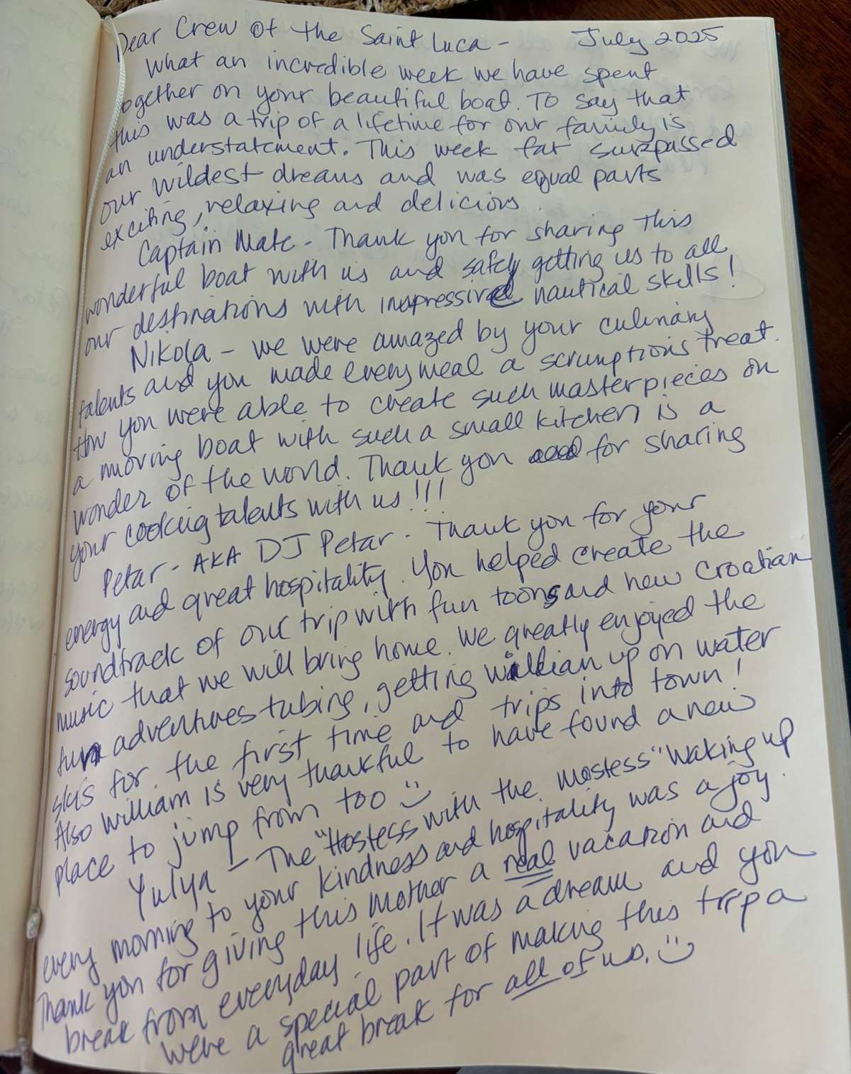 Saint Luca guest review
