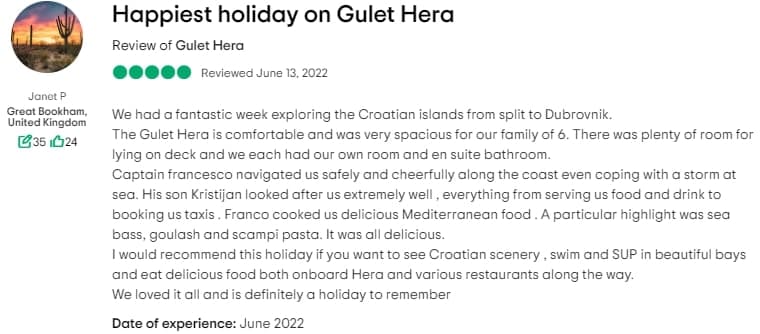 Hera guest review