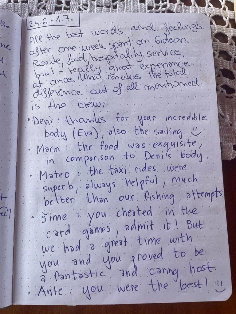 Gideon guest review