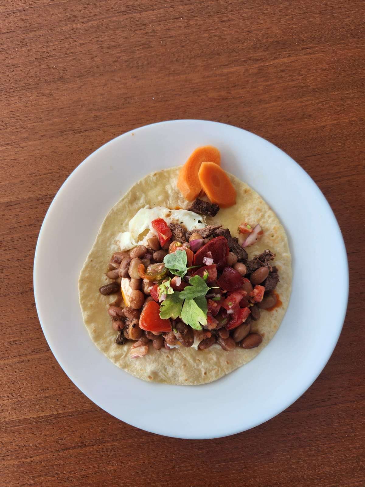 Sample menu image