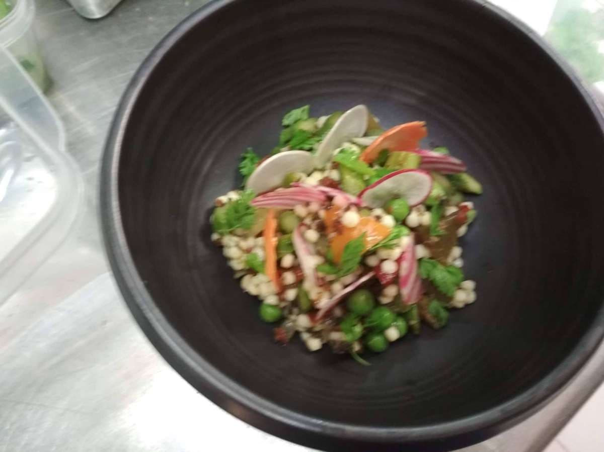 Sample menu image