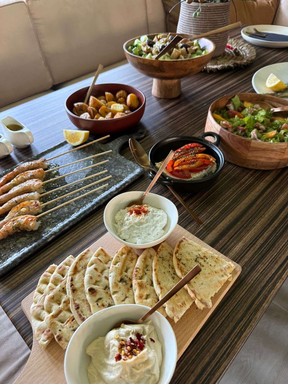 Sample menu image
