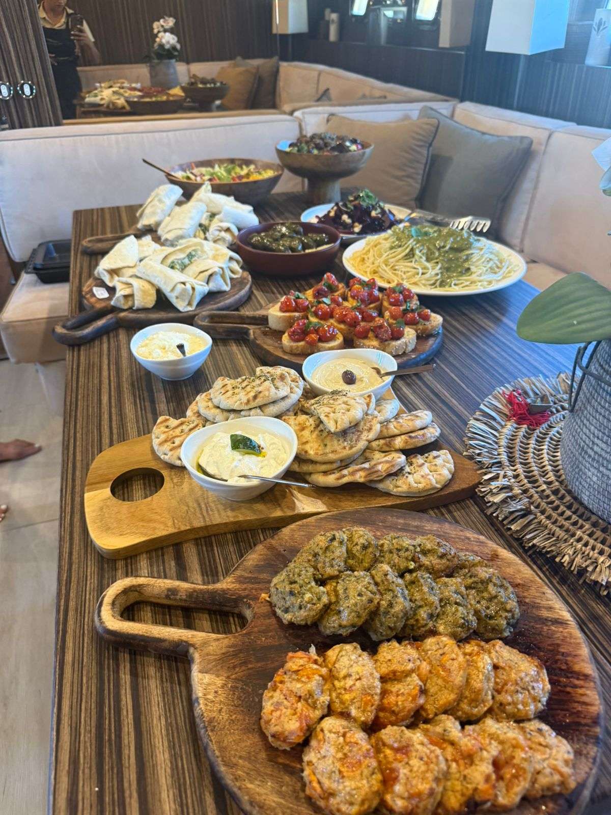 Sample menu image