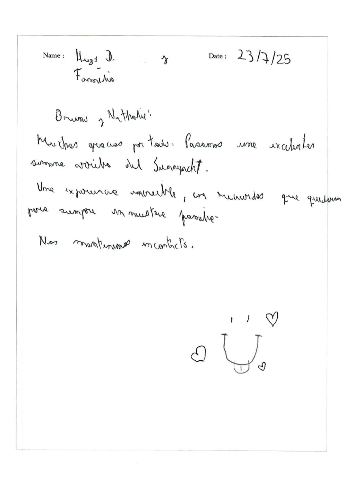 SUNNYACHT guest review