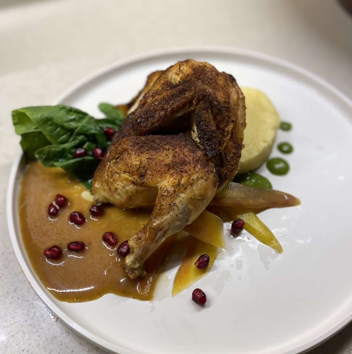 Sample menu image